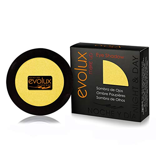 Sombra de Ojos Color N.07 Amarillo Brillo, EVOLUX Eye Shadow 4 gr.