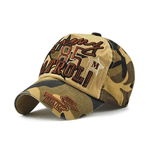 Sombrero de Primavera para niños Hermoso Camuflaje Masculino Corona de Sol Gorra de béisbol Protector Solar Gorra de sombrilla Marea