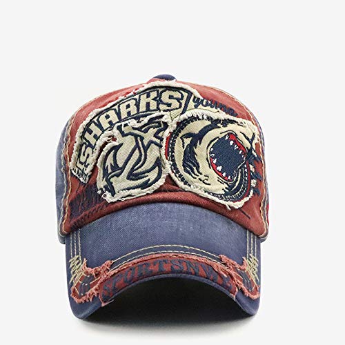 Sombrero Gorra de béisbol para Hombre Gorras de algodón de Mezclilla con Personalidad Primavera y Verano protección Solar para Mujeres Sombrero para el Sol Sombrero de Moda de Todos los Partidos