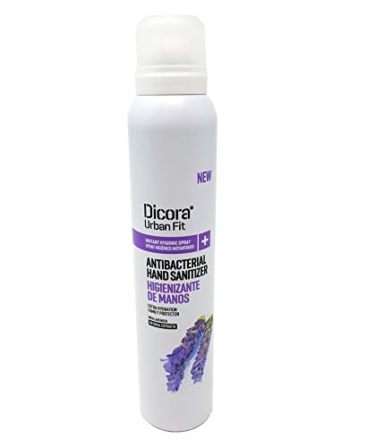 Spray para manos higienizante perfumado. Limpieza e higiene de manos con secado rápido sin aclarado. (Lavanda, 12 botes de 200 ml)