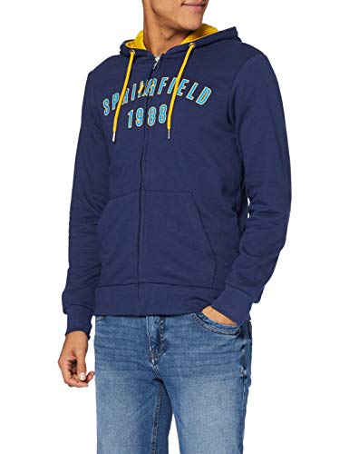 Springfield FR Logo Franquicias Sudadera, Azul (Blue 13), X-Small (Tamaño del Fabricante: XS) para Hombre