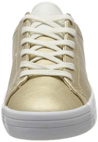 Superdry Skater Sleek Lo, Zapatillas para Mujer, Dorado (Antique Gold 00y), 36 EU