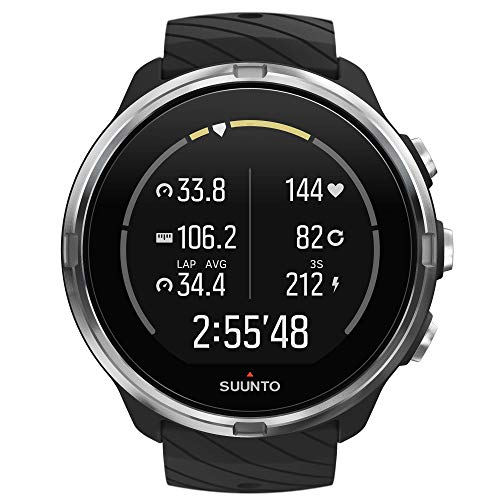 Suunto 9 Reloj deportivo GPS con batería de larga duración y medición del ritmo cardiaco en la muñeca