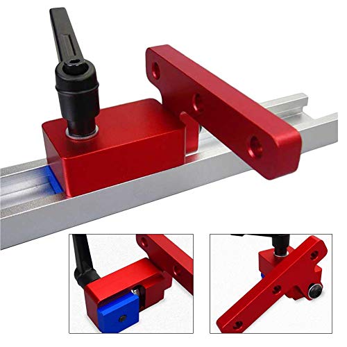 Tapón De Ranura Deslizante, Tope De Guía De Inglete Para T-Tracks, Guías En T, Ranuras En T, Durables