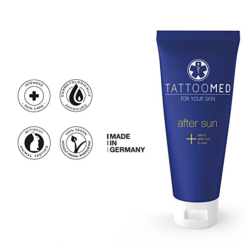 TattooMed After Sun - Cuidado Después del Sol Para Piel Tatuada, 1 x 100ml