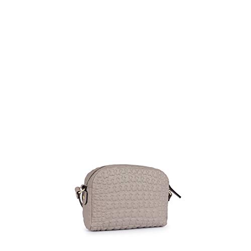 TOUS Sherton, Bolso bandolera para Mujer, Beige (Topo 895890186), 19x14x2 cm (W x H x L)