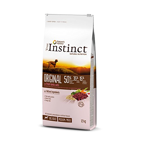 True Instinct Original Pienso para Perros Medium Adult con Cordero - 12000 gr