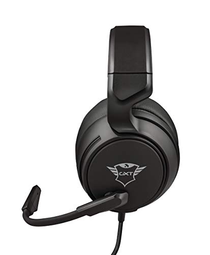 Trust GXT 433 Pylo Auriculares Gaming para PC, Laptop, Playstation 4, Xbox One y Nintendo Switch, Negro