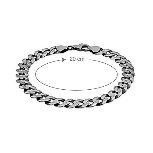 Tuscany Silver Pulsera de hombre con plata de ley