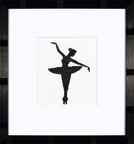 Unbekannt Lanarte PN de 0008131 gezählten Kit de Punto de Cruz, Ballet Silhouette 1, ebengewebt