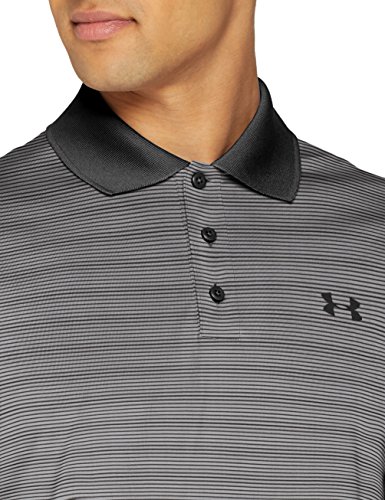 Under Armour Performance Polo Novelty Camiseta de Manga Corta, Hombre, Negro (001), L