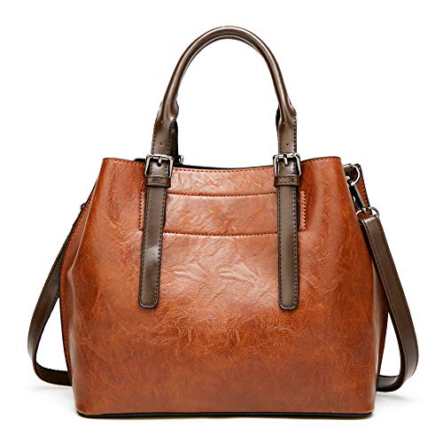 Unknow Venta al por Mayor 2019 Nuevo Bolso de Mujer Bolso Americano Bolso de Correa Bolso de Mujer Bolso de una Pieza Cabello   marrón