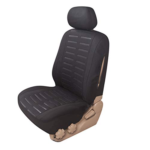 Upgrade4cars Funda Asiento Coche Delantero | Universal Protector para Conductor | Accesorios Interior para Mujer y Hombre