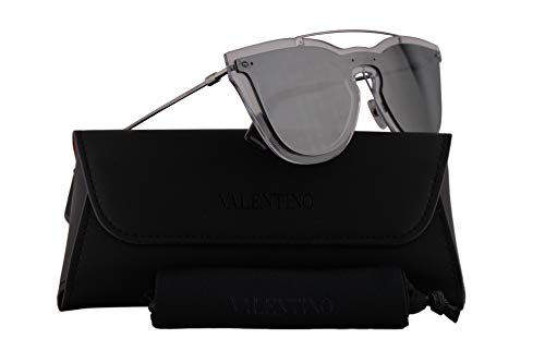 Valentino VA 4008 Gafas de Sol Transparentes con Lentes de Espejos Platas 37mm 50246G VA4008S VA4008/S VA4008