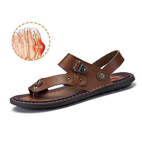 Valgus Bunion Foot Corrector Sandals Pantuflas ortopédicas de Hueso del Dedo Gordo para Hombre Hallux Antideslizante Dolor de Calzado Alivio de síntomas de juanete enrojecimiento e hinchazón del pie