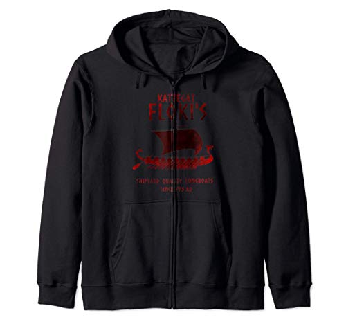 Viking Kattegat Floki Shipyard Regalo divertido para Vikings Sudadera con Capucha