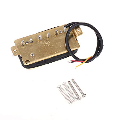 Wilkinson Tono Vintage Alnico 5 Overwound Estilo Abierto Pastillas Humbucker Pickups Set para Guitarra Eléctrica, Zebra