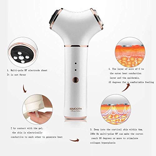 XHLLX Instrumento Eléctrico De Belleza Lifting Facial Reafirmante Vibración Esencia Casera Fría Instrumento De Importación De Iones Instrumento De Masaje Facial Instrumento Facial De Músculo De Hielo