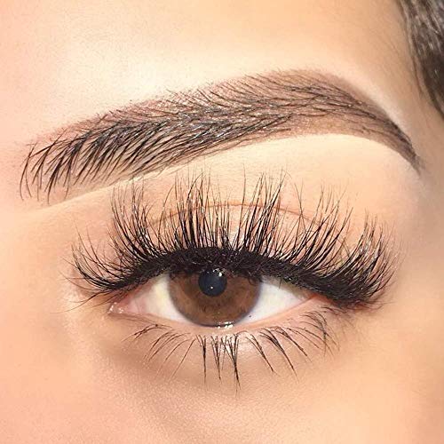 YLLN Herramientas de Maquillaje para Ojos Efecto voluminoso Anudado/sin Nudos Hecho a Mano Individual Extensión de Ojos Pestañas postizas Visón Definición del Cabello (11 mm)