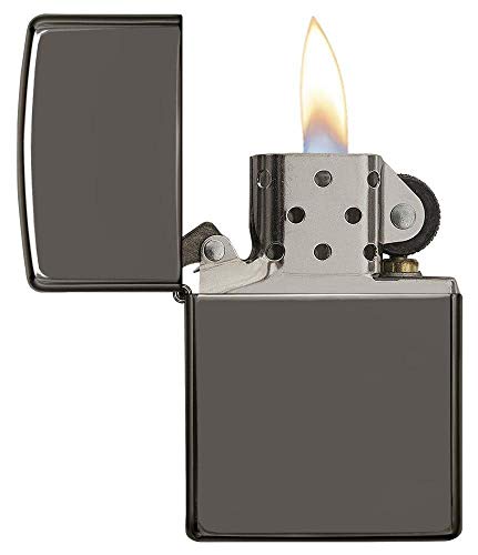 Zippo Black Ice Mechero, Metal, 3.5x1x5.5 cm