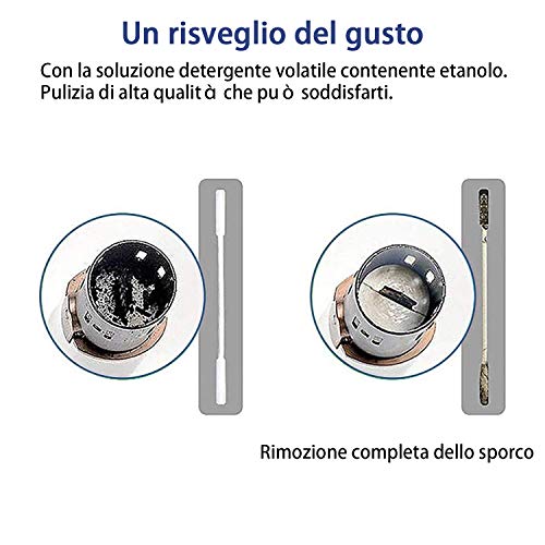 ZITFRI 90 Viallas del Bastoncillo de Algodón para Tu IQOS Limpieza con el Algotón Suave de la Alta Cantidadn y Alchol para Limpiar el Sorporte de Tu IQOS