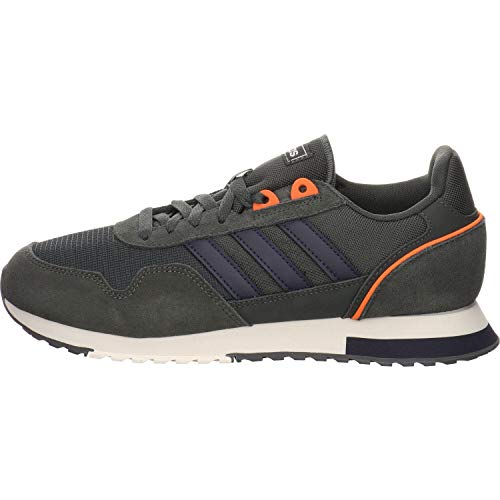 Adidas 8K 2020, Zapatillas para Correr Hombre, Legend Earth/Legend Ink/Chalk White, 41 1/3 EU