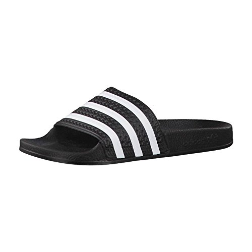 Adidas Adilette 280647 Hombres Zapatos de Baño, Negro (Cblack/White), 44 1/2 EU