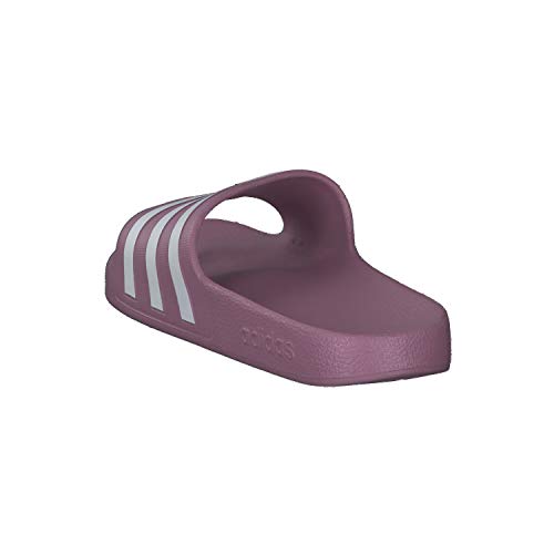 adidas Adilette Aqua, Slide Sandal Mujer, Cherry Metallic/Footwear White/Cherry Metallic, 42 EU