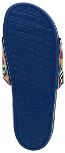 adidas Adilette Comfort, Chanclas Mujer, NEGBÁS/NEGBÁS/AZUREA, 38 EU