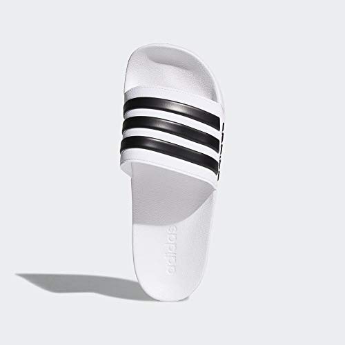 adidas Adilette Shower Chanclas Hombre, Blanco (Footwear White/Core Black/Footwear White 0), 43 EU (9 UK)