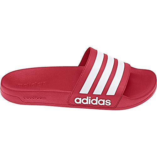 Adidas Adilette Shower Chanclas Hombre, Rojo (Escarl/Ftwbla/Escarl 000), 40 1/2 EU (7 UK)