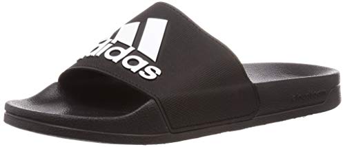 adidas Adilette Shower, Slide Sandal Mens, Core Black/Footwear White/Core Black, 39 EU