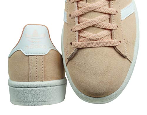 adidas Campus W Zapatillas de Gimnasia Mujer, Naranja (Clear Orange/Ftwr White/Crystal White Clear Orange/Ftwr White/Crystal White), 38 EU