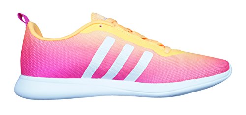 adidas Cloudfoam Pure W, Zapatillas de Deporte para Mujer, Rosa/Blanco/Amarillo (Rosimp/Ftwbla/Dorsol), 36 EU