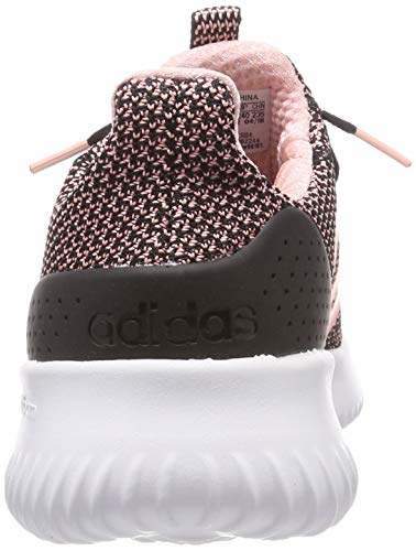 adidas Cloudfoam Ultimate, Zapatillas Mujer, Negro (Core Black/Clear Orange/Footwear White 0), 36 2/3 EU