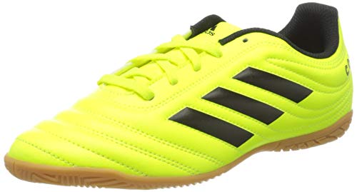 adidas Copa 19.4 IN J, Botas de Fútbol Unisex Adulto, Multicolor (Solar Yellow/Core Black/Solar Yellow 000), 38 2/3 EU