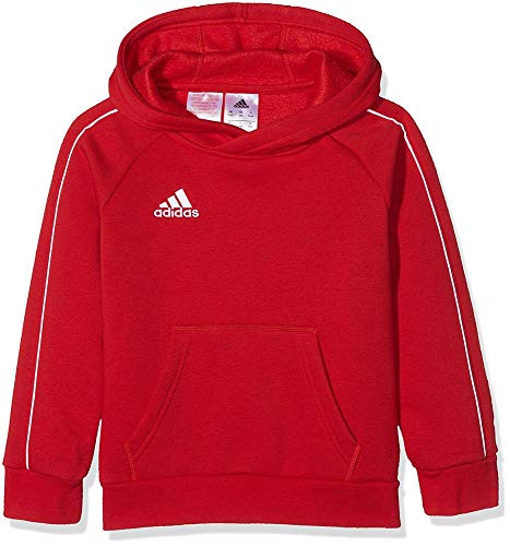 adidas Core18 Hoody Sudadera con Capucha, Unisex Niños, Rojo (Power Red/White), 13-14 años (Talla del Fabricante: 164)