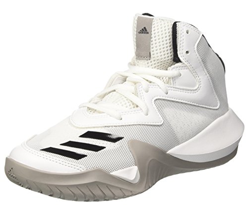 adidas Crazy Team K, Zapatillas de deporte para Unisex niños, Blanco (Ftwbla / Negbas / Grpumg), 28