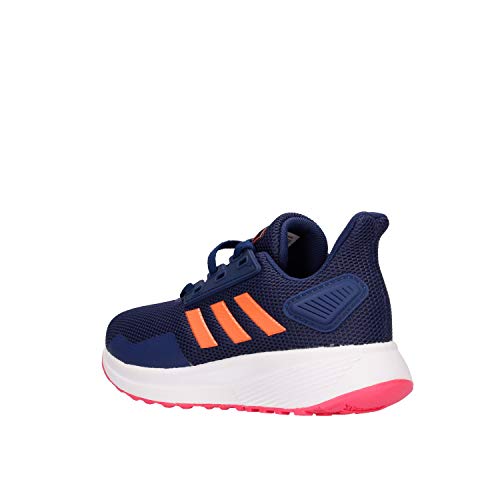 Adidas Duramo 9 K, Zapatillas de Running Unisex niño, Multicolor (Azuosc/Semcor/Rosrea 000), 35 EU