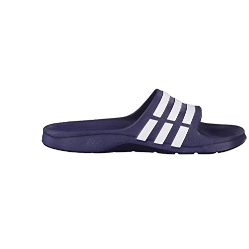 adidas Duramo Slide Chanclas Unisex, Azul (New Navy/White/New Navy), 40.5 EU (7 UK)