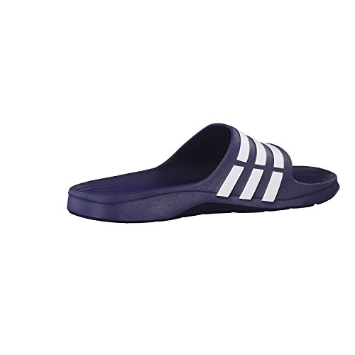 adidas Duramo Slide Chanclas Unisex, Azul (New Navy/White/New Navy), 40.5 EU (7 UK)