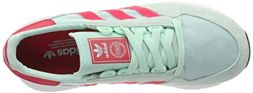 adidas Forest Grove W, Zapatillas de Gimnasia Mujer, Verde (Clear Mint/Active Pink/Chalk White Clear Mint/Active Pink/Chalk White), 38 EU