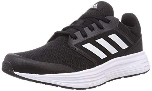 adidas Galaxy 5, Running Shoe Hombre, Core Black/Footwear White/Footwear White, 43 1/3 EU