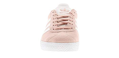 adidas Gazelle J, Zapatillas de Gimnasia Unisex Adulto, Rosa (Icey Pink F17/Ftwr White/Gold Met. Icey Pink F17/Ftwr White/Gold Met.), 37 1/3 EU