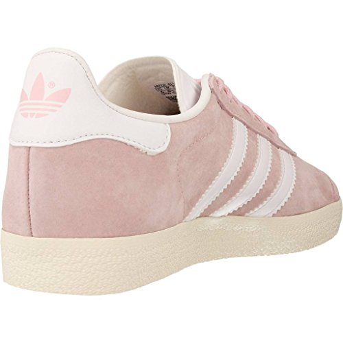 adidas Gazelle W, Zapatillas de Deporte Mujer, Rosa (Wonder Pink/Footwear White/Gold Metallic), 39 1/3 EU