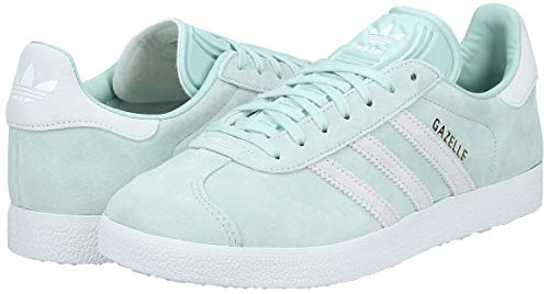 Adidas Gazelle W, Zapatillas de Deporte para Mujer, Verde (Vercen/Ftwbla/Tinazu 000), 36 2/3 EU