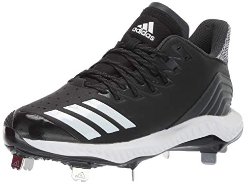 Adidas Icon Bounce - Botas de béisbol para hombre, Negro (negro/blanco/carbón), 50 EU