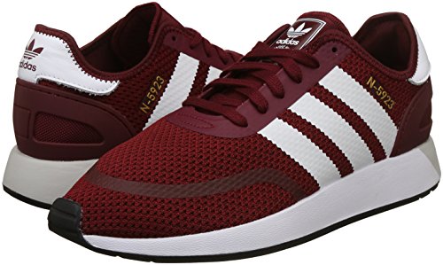 adidas Iniki Runner CLS, Zapatillas de Gimnasia Hombre, Rojo (Collegiate Burgundy/FTWR White/Core Black), 44 2/3 EU