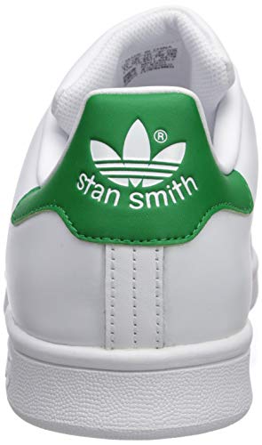 adidas Originals Stan Smith Zapatillas de Deporte Hombre, Blanco (Running White/New Navy), 39 1/3 EU