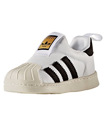 Adidas Originals Superstar 360 Niños Zapatillas Blanco/Negro/Blanco 21 EU